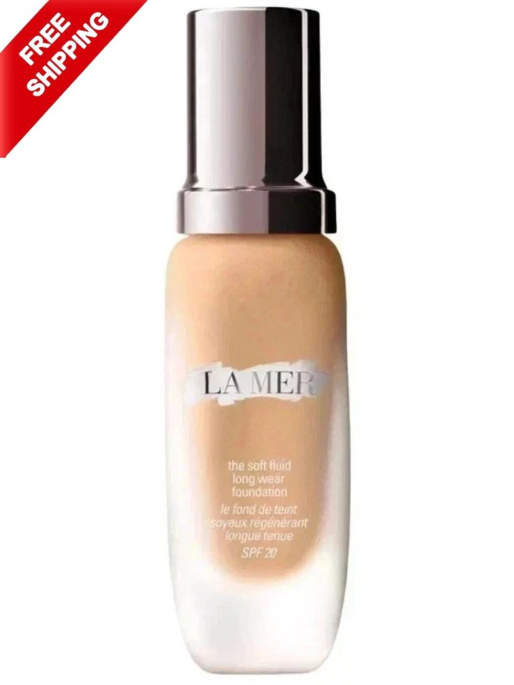 La Mer The Soft Fluid Long Wear Foundation Ivory 02 30 ml New Box# La Mer The So